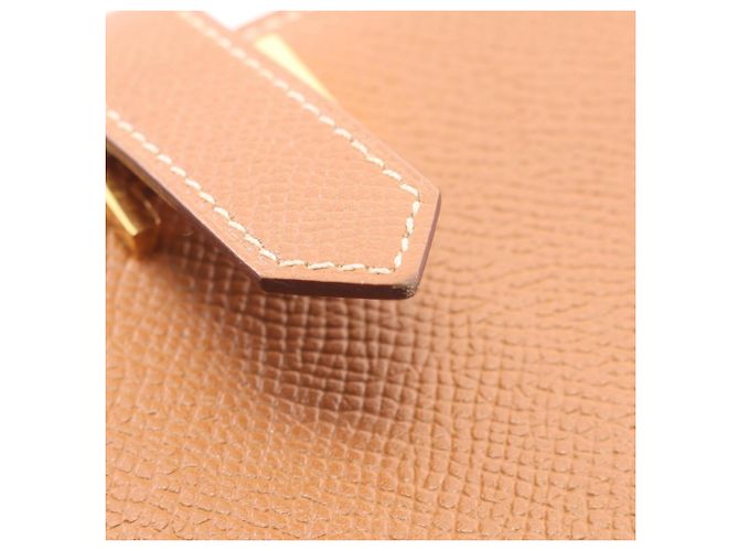 Hermès Hermes Bearn Soufflé Brown Langbeutel Braun - Ansicht 7