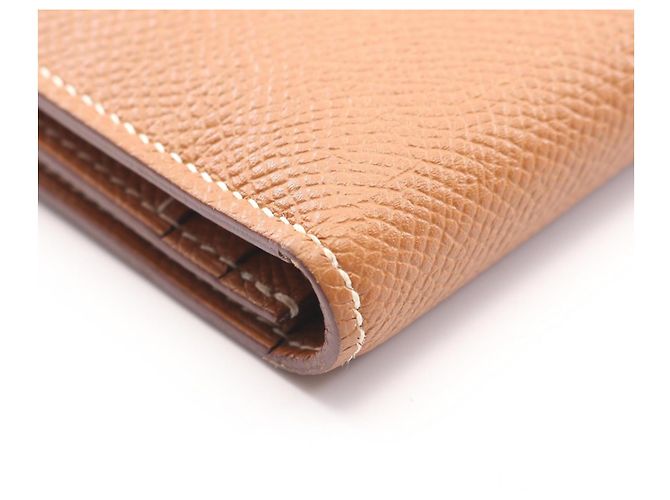 Hermès Hermes Bearn Soufflé Brown Langbeutel Braun - Ansicht 8