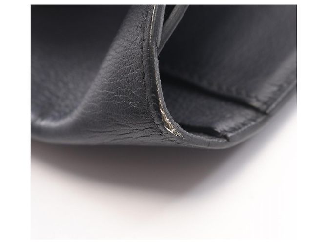 Hermès Hermes Citizen Twill Long Silk Wallet Navy blue - view 10