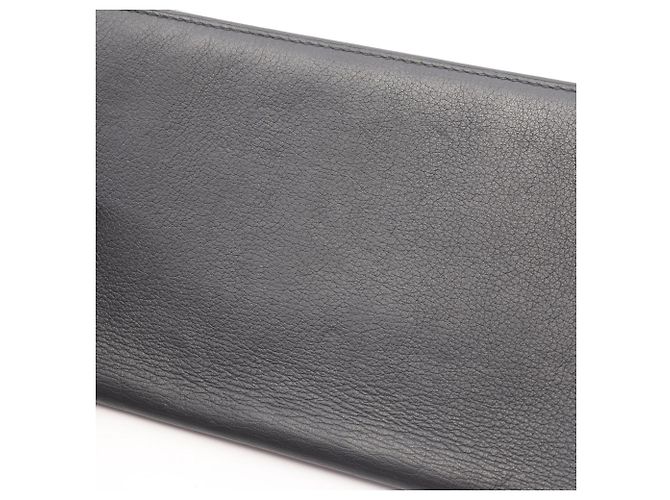 Hermès Hermes Citizen Twill Long Silk Wallet Navy blue - view 11