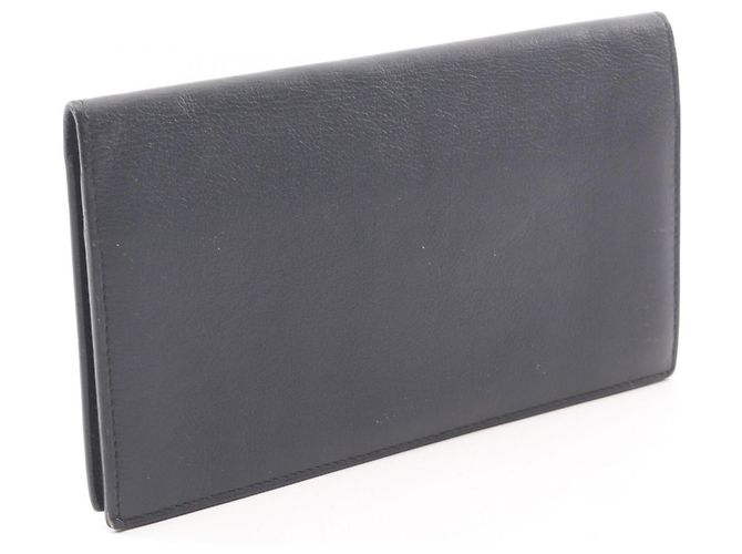 Hermès Hermes Citizen Twill Long Silk Wallet Navy blue - view 2