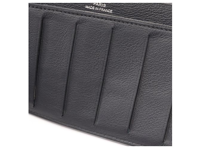 Hermès Hermes Citizen Twill Long Silk Wallet Navy blue - view 6