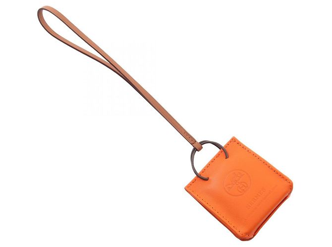 Hermès Hermes HERMES Shopper Sac Indoor Charm Marrone Arancione - vista 2