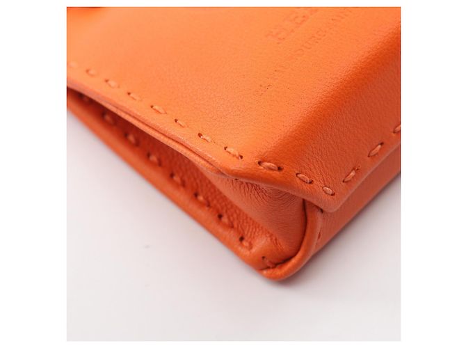 Hermès Hermes HERMES Shopper Sac Indoor Charm Marrone Arancione - vista 6
