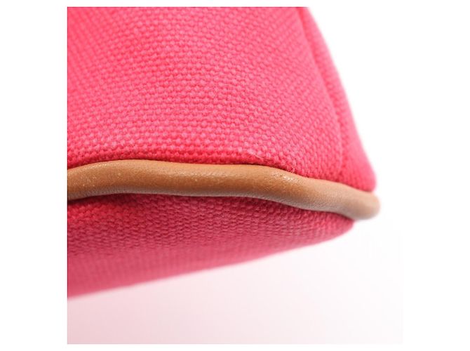 Hermès Borsa Hermes Polide Pouch 15 Mini Hibiscus Rosa - vista 6