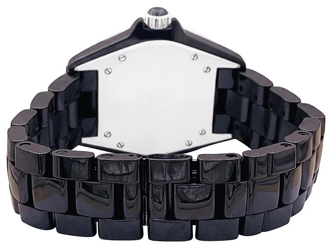 Chanel Uhr, "J12", schwarze Keramik, Stahl. - Ansicht 4