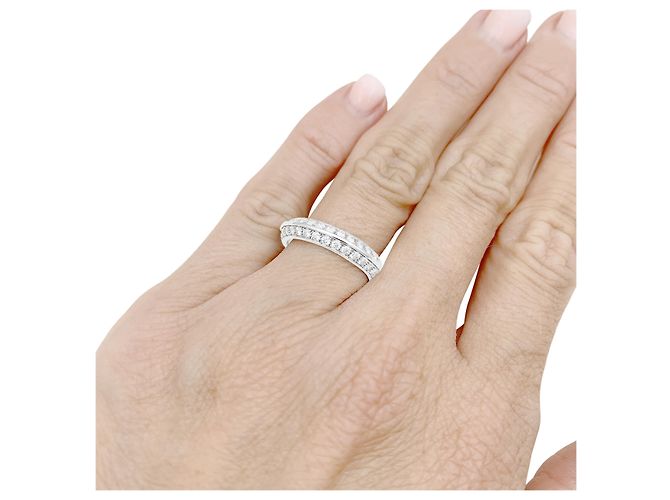 Boucheron "Éternelle Grâce" Ring, Weißgold und Diamanten. - Ansicht 6