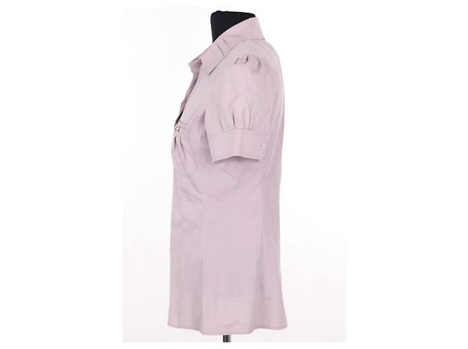 Camisa Gucci de algodón violeta Púrpura - vista 3