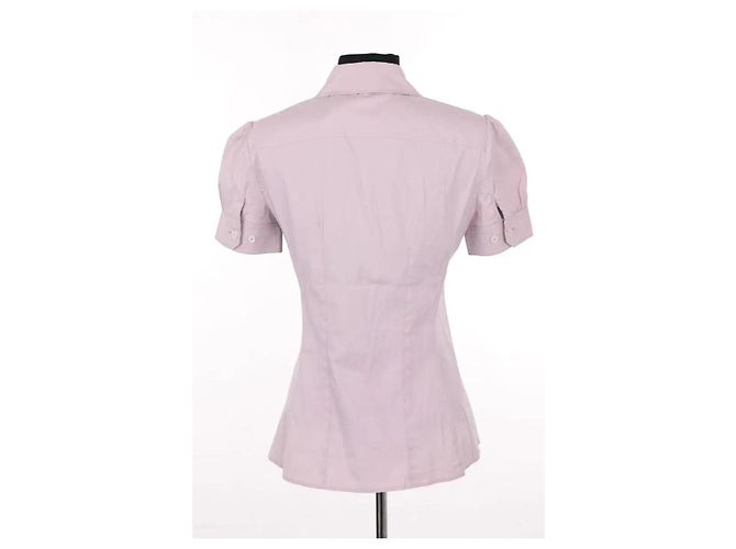 Camisa Gucci de algodón violeta Púrpura - vista 4