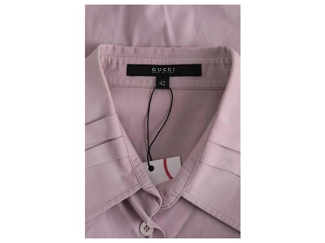 Camisa Gucci de algodón violeta Púrpura - vista 5