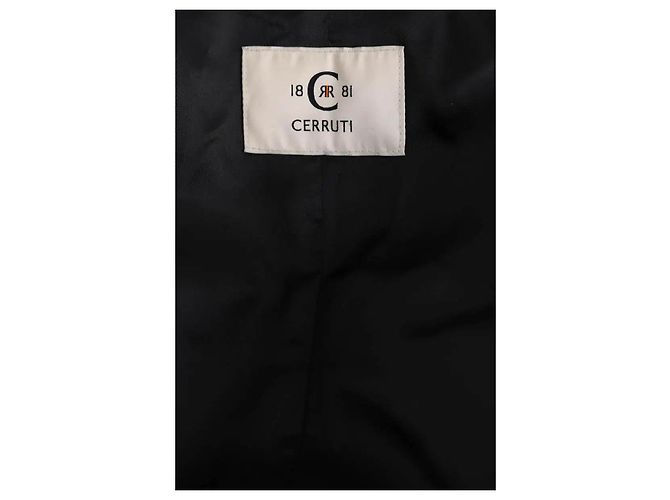 Cerruti 1881 Schwarzer Mantel - Ansicht 5
