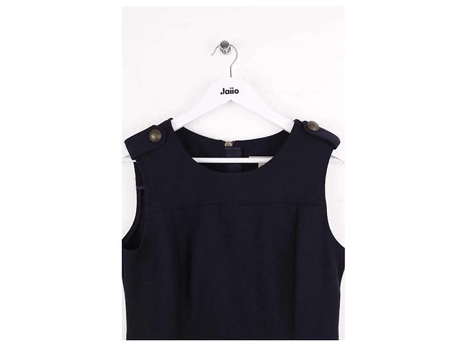 Burberry Marineblaues Kleid - Ansicht 2