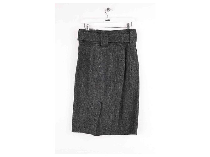 Yves Saint Laurent Falda antracita Gris antracita - vista 3