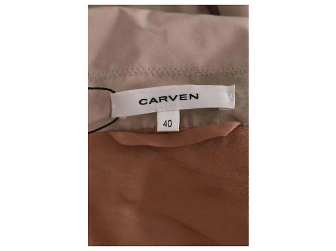 Gabardina beige Carven - vista 5