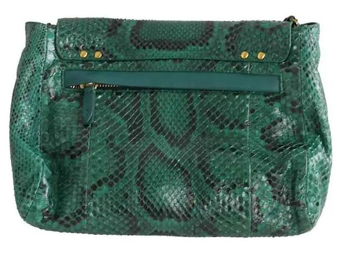 Jerome Dreyfuss Borsa a tracolla Lulu verde - vista 3