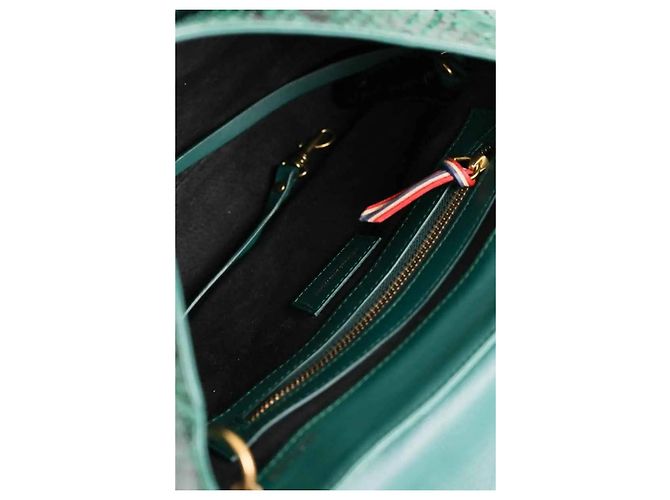 Jerome Dreyfuss Borsa a tracolla Lulu verde - vista 5