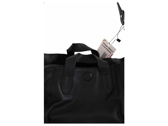 Jerome Dreyfuss Borsa tote Helmut in pelle nera Jérôme Dreyfuss Nero - vista 2