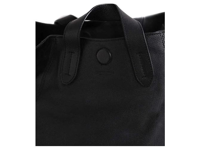 Jerome Dreyfuss Borsa tote Helmut in pelle nera Jérôme Dreyfuss Nero - vista 4