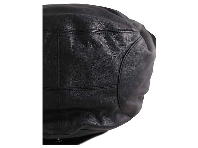 Jerome Dreyfuss Borsa tote Helmut in pelle nera Jérôme Dreyfuss Nero - vista 5