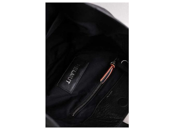 Jerome Dreyfuss Borsa tote Helmut in pelle nera Jérôme Dreyfuss Nero - vista 6