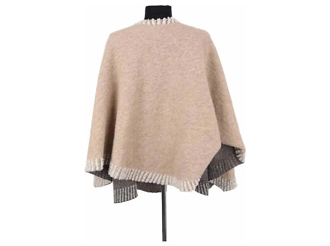 Maje multicolored wool coat Multiple colors - view 4