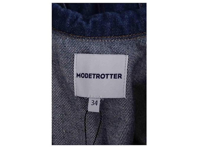 Autre Marque Mono Modetrotter de algodón azul - vista 5