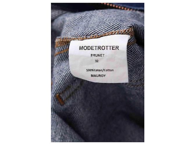 Autre Marque Mono Modetrotter de algodón azul - vista 6