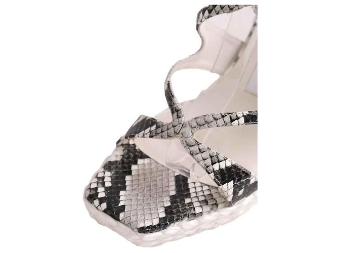 Sandali Jimmy Choo in pelle bianca Bianco - vista 5