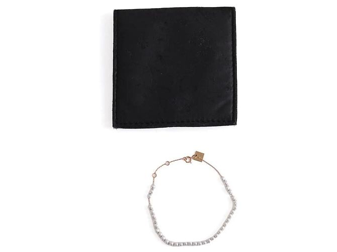 Bracciale Ginette Ny in oro rosa e grigio - vista 3