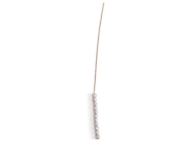 Collana Ginette Ny Grigia in Oro Rosa Grigio - vista 2
