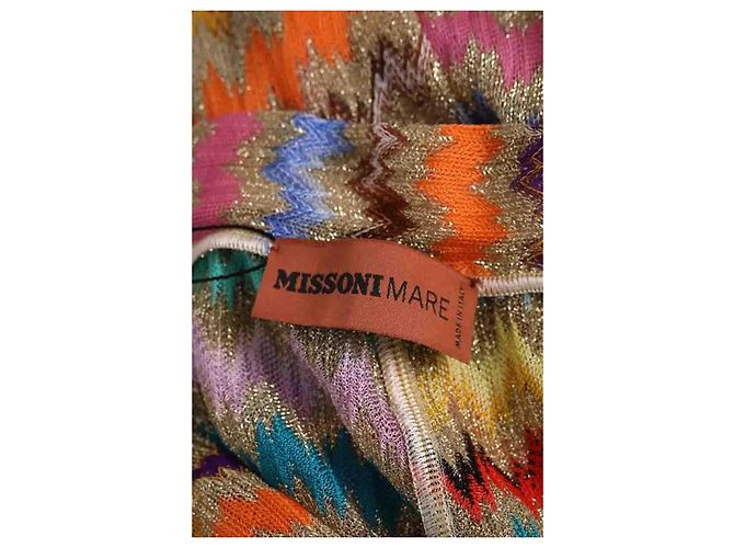 Missoni Pantaloni dritti multicolore - vista 5