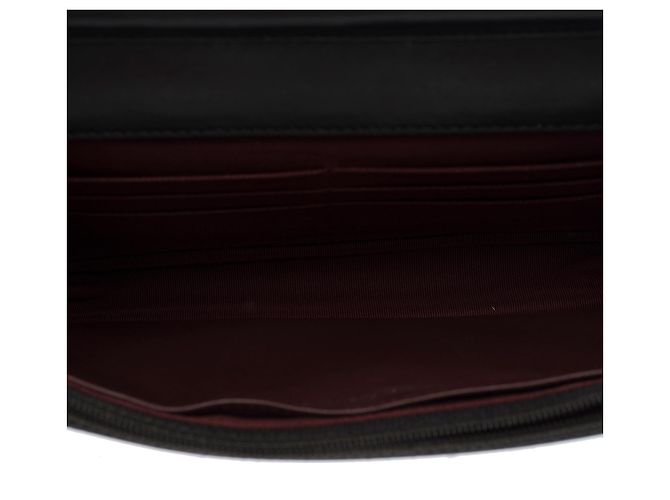 Borsa CHANEL Wallet on Chain in Pelle Nera - 103857 Nero - vista 9