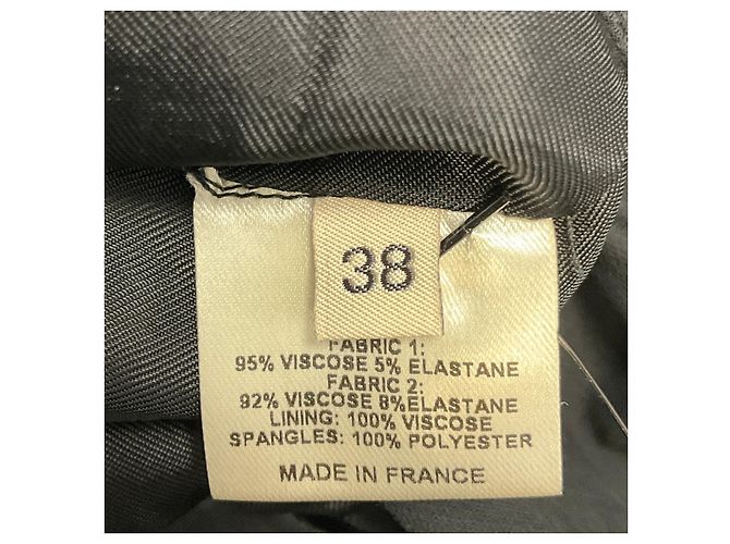 Body a maniche lunghe con paillettes blu navy Alexandre Vauthier - vista 5