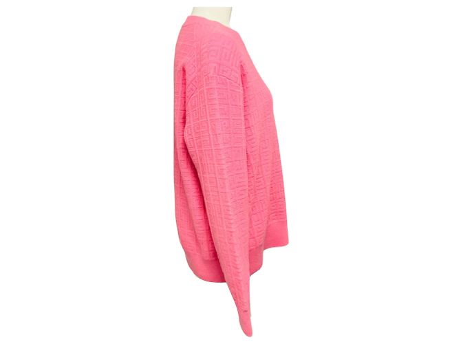 Givenchy Pullover in Rosa mit 4G Jacquard-Strickmotiv Pink - Ansicht 2