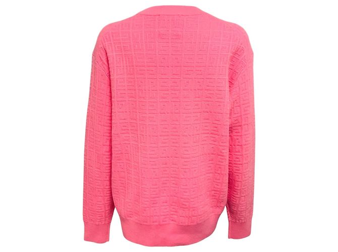 Givenchy Pullover in Rosa mit 4G Jacquard-Strickmotiv Pink - Ansicht 3