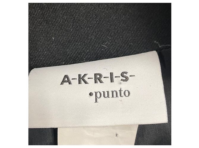Akris Punto Black Multi Patterned Zip Front Wool Jacket Multiple colors - view 4