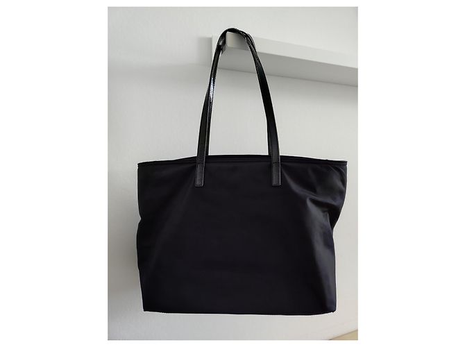 Borsa Shopper DKNY Nera in Poliestere Nero - vista 2