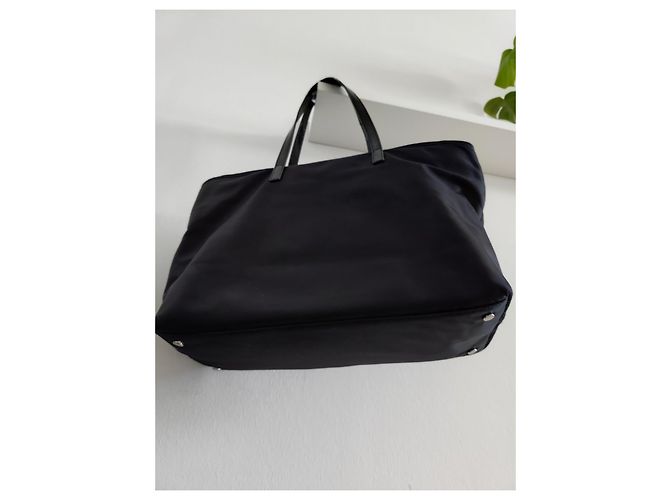 Borsa Shopper DKNY Nera in Poliestere Nero - vista 3