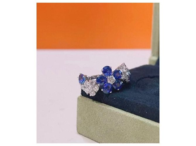 Anelli Van Cleef & Arpels Folie des Prés Multicolore - vista 4