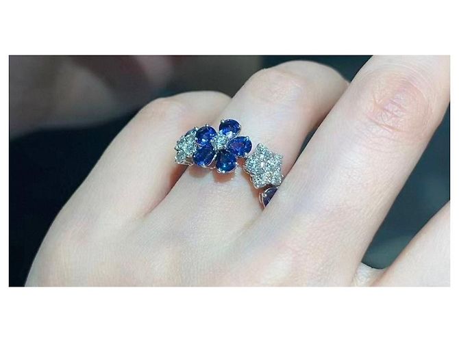 Anelli Van Cleef & Arpels Folie des Prés Multicolore - vista 7
