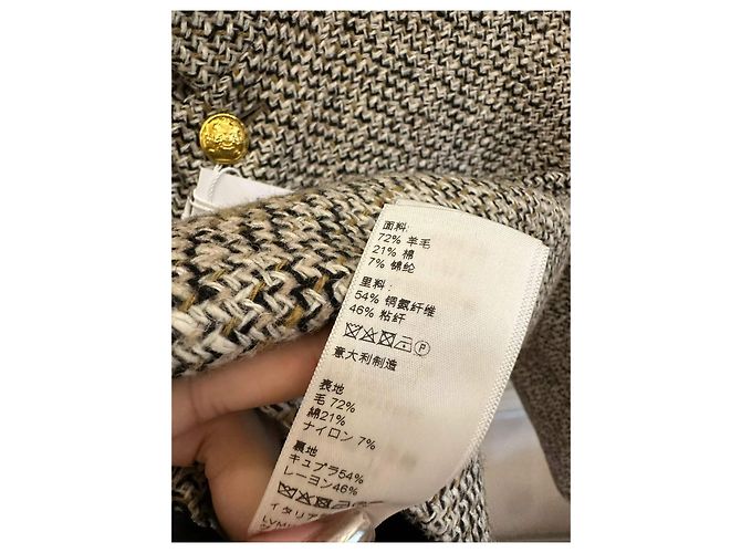 Céline Wolljacke Damen Größe 36 Mehrfarben - Ansicht 4