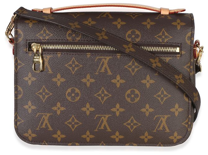 Louis Vuitton Monogram Canvas Pochette Metis Marrone - vista 2