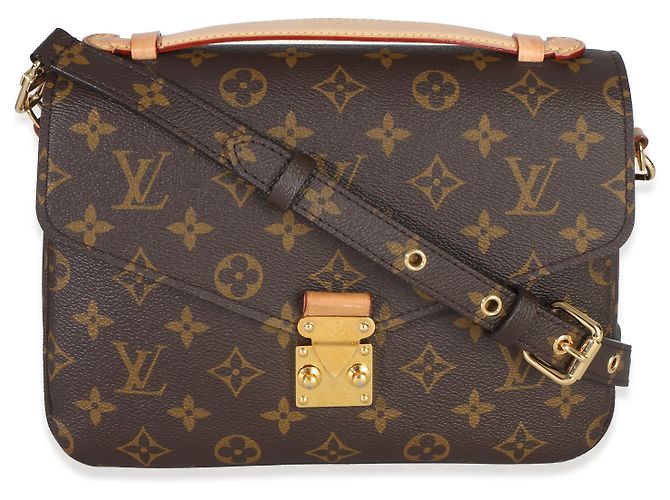 Louis Vuitton Monogram Canvas Pochette Metis Marrone - vista 8