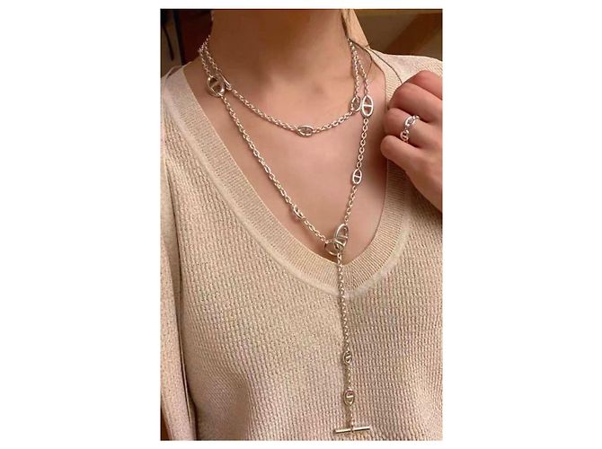 Collana lunga Hermès Farandole Multicolore - vista 5