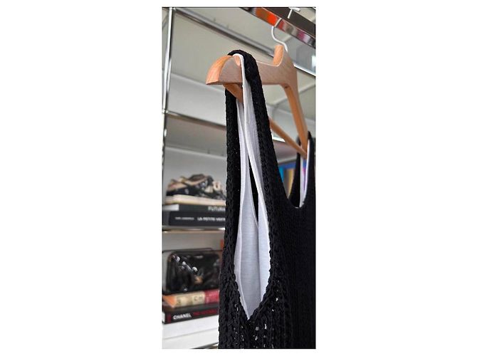 Vestido Prada de algodón negro Multicolor - vista 7