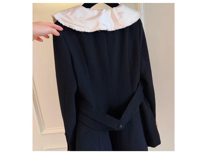 Chanel Black Wool Jacket Size 42 Multiple colors - view 10