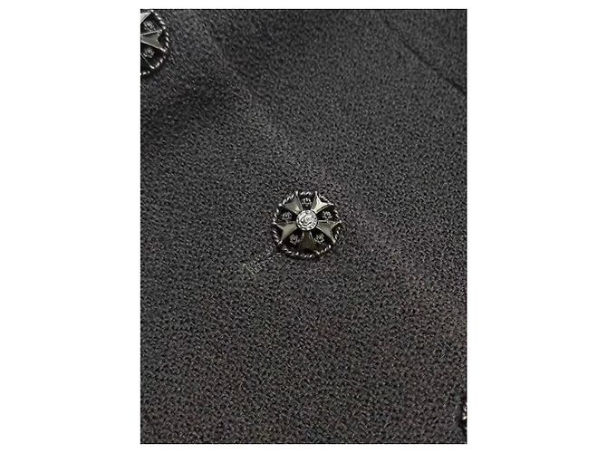 Chanel Black Wool Jacket Size 42 Multiple colors - view 2