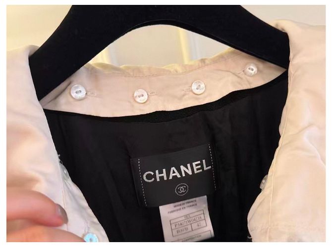Chanel Black Wool Jacket Size 42 Multiple colors - view 9