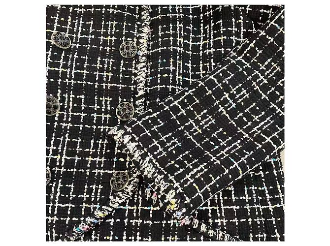 Chanel Cotton Jacket Multi Color Size 38 Multiple colors - view 7