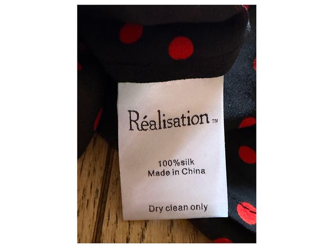 Autre Marque Realisation Kleid aus Seide mehrfarbig Mehrfarben - Ansicht 4
